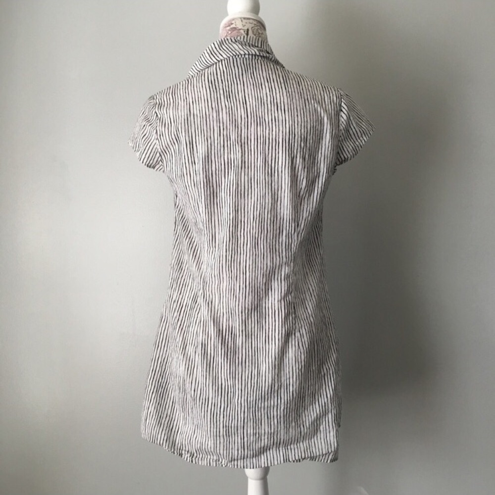 Mossimo Striped Button Up Tunic - Picture 4 of 5